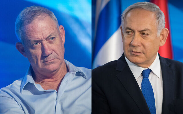 Benjamin Netanyahu and Benny Gantz will rotate being prime minister in the new unity government agreement.