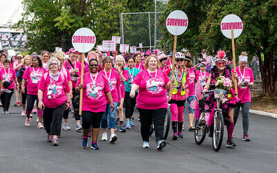 Photo of participants from last year’s Walk for Breast Cancer.
This year, the walk will be open to people globally to sign up virtually.