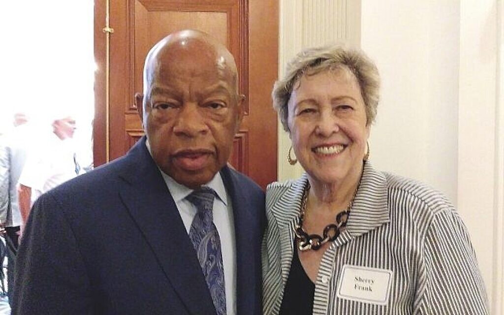 Sherry Frank called her friend John Lewis “a hero to the world, but he was a champion of causes central to the Jewish community.”