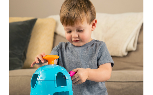 Innovation Station Activity Cube is a favorite toy that grows with your child.