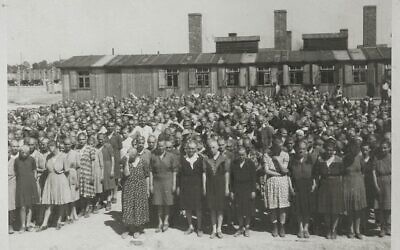 Roll call at Auschwitz-Birkenau concentration camp.