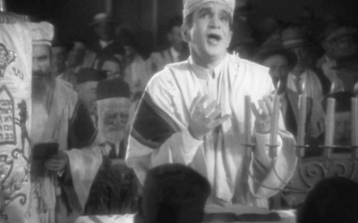Although the famous Cantor Yossele Rosenblatt appears in the film, he refused to perform the “Kol Nidre” prayer and Al Jolson sang the words.