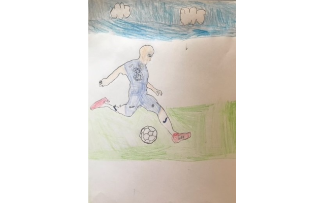 David Levinsohn
11 years old
Playing Soccer