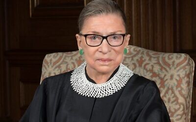 U.S. Supreme Court Justice and equal rights champion Ruth Bader Ginsburg who died on Sept. 18.
