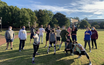 Every Monday morning, the Hillel at Kennesaw State University running club meets on campus for socially distanced exercise.