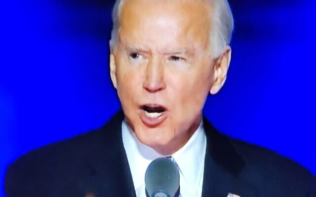 President-elect Joe Biden give his victory speech his home town of Wilmington, Delaware,