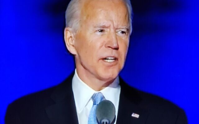 President-elect Joe Biden give his victory speech his home town of Wilmington, Delaware,