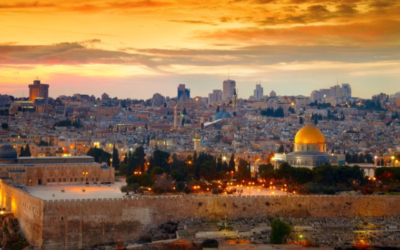 Photo from David Sussman Israel Tours // View of Jerusalem.