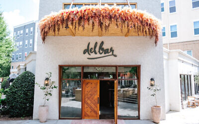 Delbar is set up for colder weather with heaters, extended seating and covered patio.