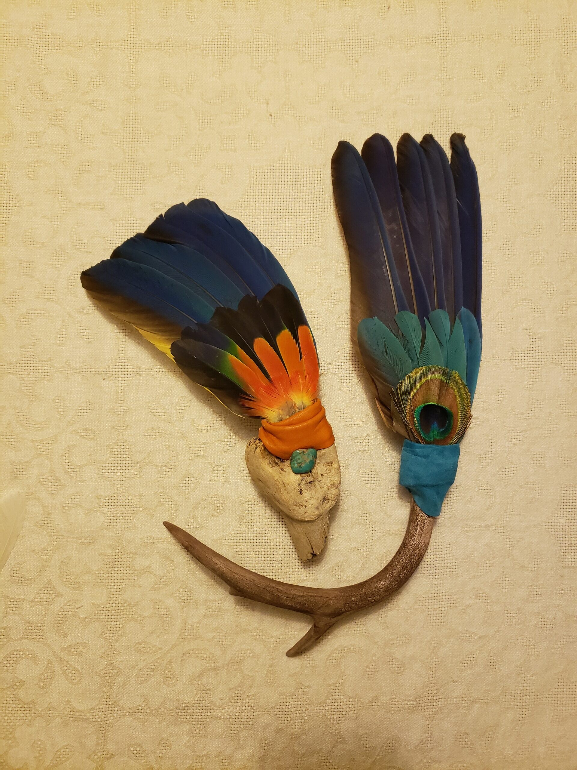 20 Loose Peacock Plumage Feathers