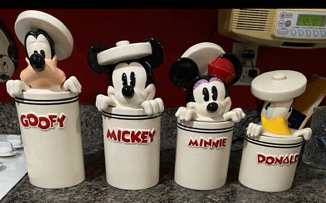 This Disney canister set makes baking more fun.