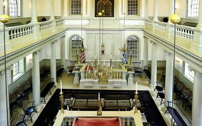 The Touro Synagogue, built in 1963, is America’s oldest synagogue.