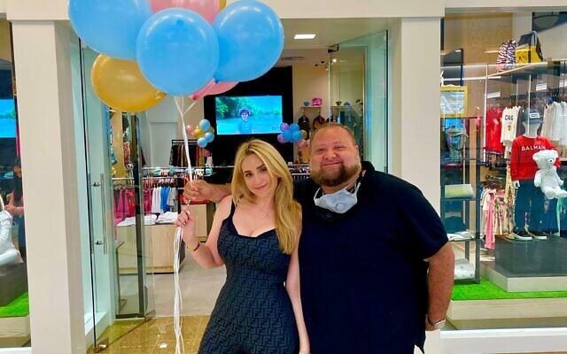 Lizzy Pure, pictured with husband Brian, opened Pure Kids next to Pure Atlanta in Lenox Square.