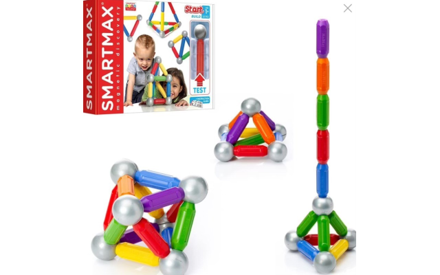 SmartMax magnetic discovery makes building fun with the magic of magnets