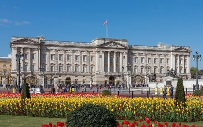 Buckingham Palace … perhaps the future venue for a king’s seder night?