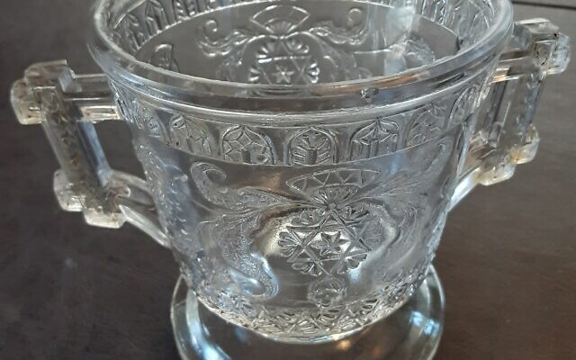 Sheryl Blatt found this washing cup in Highlands, N.C.