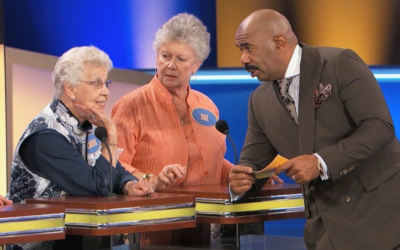 “Family Feud,” hosted by Steve Harvey, is a long-running series that is taped in Atlanta.