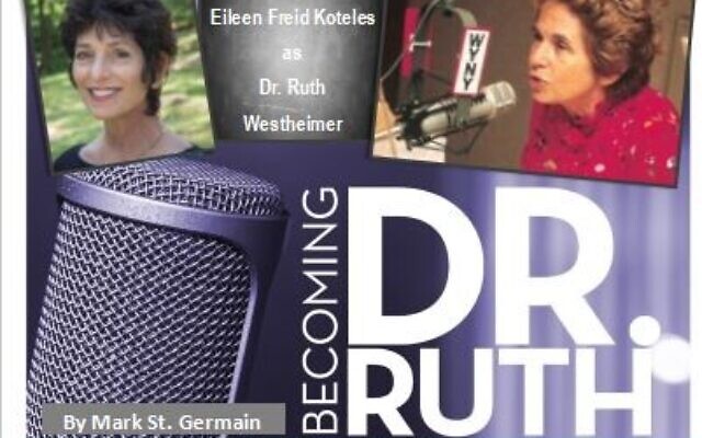Eileen Koteles recreated “Becoming Dr. Ruth” in Dunwoody this August, after a popular run in Dalton.