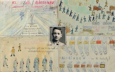 After his liberation from Auschwitz, teenager Thomas Geve drew 79 works based on a secret diary he had kept, describing daily life in the concentration camp. He never drew another picture.