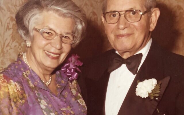 Alli's grandparents, Paula Hartstein Marx and Hugh Marx.