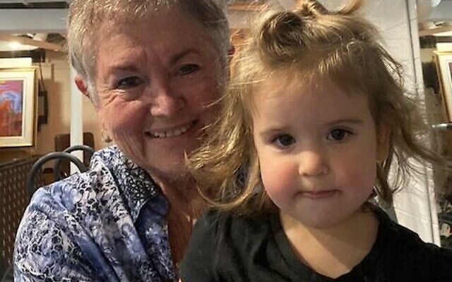 Granddaughter Juliette Appelrouth can now spend more time with Bubbe Arlene.