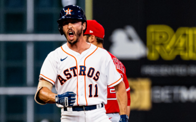 A consummate teammate and professional, Garrett Stubbs was called on to serve as a defensive replacement in the final inning of Game 6 — a historic moment for the Jewish sporting community.