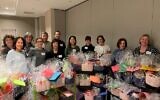 Temple Sinai spent Nov. 21 assembling welcome gift bags for Afghan families arriving in Atlanta.