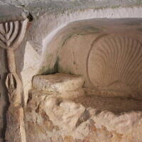 In Biblical and Mishnaic times, Jews were buried in underground in caves.