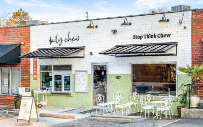 The new Daily Chew features a walk-up window and neighborhood café on Liddell Drive.