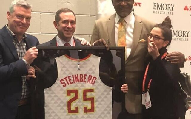 Jon Steinberg has been with the Hawks since the mid-1990s and remains one of the most revered PR executives in the NBA.