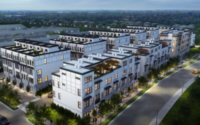 This townhome complex near the Edgewood-Candler Park MARTA station will be composed of all rental units.