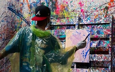 The Splatter Studio is a creative space where anyone can explore their inner artist. // Credit: The Splatter Studio