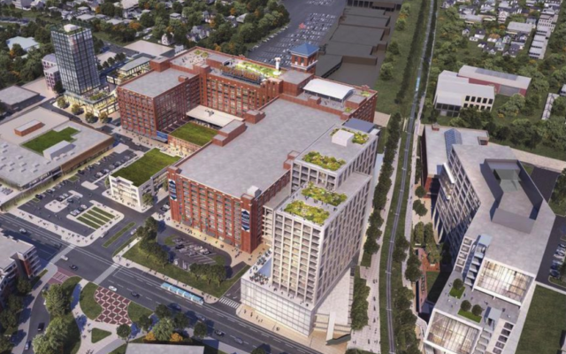 Seven hundred thousand square feet of new construction space will be clustered around the 2.1-million-square-foot main building at Ponce City Market.