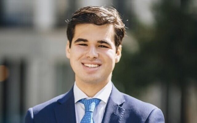 Emory University’s Zach Pearlstone won second place in the StandWithUs competition for the 2022 Movement Builder Award for Creativity and Impact. As a junior, he will serve as copresident of the Emory Israel Public Affairs Committee.