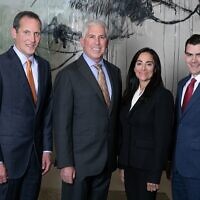 From left to right, Firm Partners Gary Graham, Shiel Edlin, Carla Stern, and Erik Chambers.