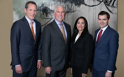 From left to right, Firm Partners Gary Graham, Shiel Edlin, Carla Stern, and Erik Chambers.
