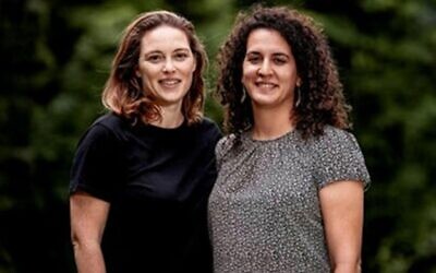 Former Congregation Beit Haverim members Neta Cohen and Meital Gutman won an important LGBTQ legal case in Israel. // Photo credit: Olly Bowman