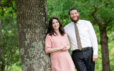 Rabbi Levi Mentz and his wife, Chaish Mentz, the co-director of Chabad of Forsyth and rebbetzin at Beth Israel. // Photos provided by Congregation Beth Israel.