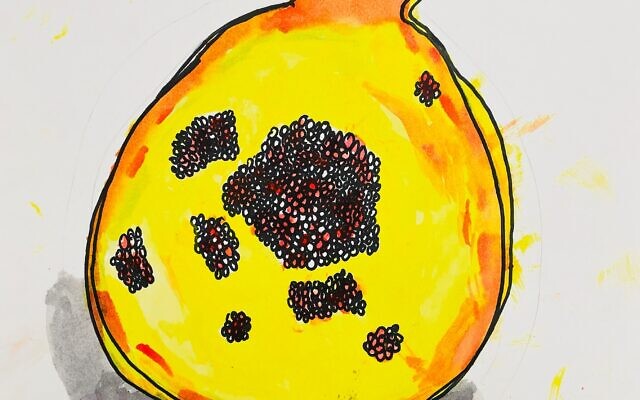 Brook Iroff
Age: 9
Rosh Hashanah Pomegranate