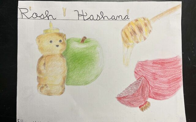Ella Weisman
Parents: Megan and David Weisman
Age: 9
The Hopeful Rosh Hashana Honey Bear