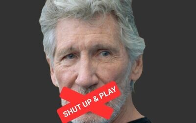 Roger Waters continues to use the stage to spread his BDS rhetoric and Jew hatred.