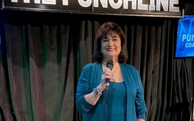 Dyan Burnstein made her comedic debut at the Punchline in October.