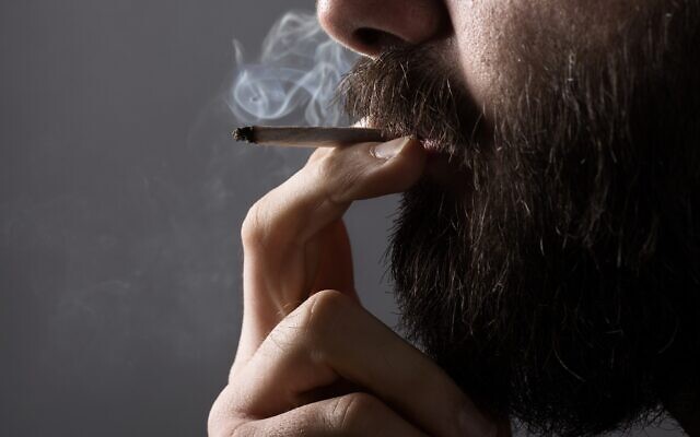 A person smoking marijuana. (Illustrative photo: Mr KornFlakes/iStock by Getty Images)