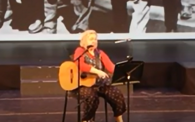 Jewish singer-songwriter Debra Cohen performed at the 35th annual Dr. Martin Luther King, Jr. celebration on Jan. 16.