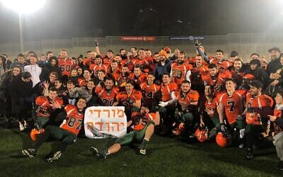 The 2022 Beit Shemesh Judean Rebels -- a team that fell just short of reaching their fourth IsraBowl. This year’s edition has aspirations of not only getting to the big game, but also winning it. 