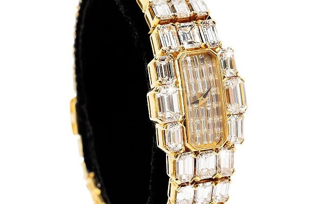 Ladies Vacheron 18k Lady Kalla diamond watch ($60,500)