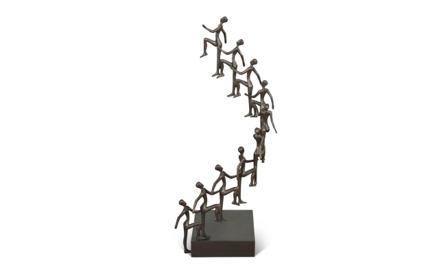 Tolla Inbar bronze "Sky is the Limit" sculpture ($20,570)