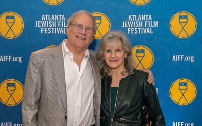 Barbara and Ed Mendel, producer level sponsors, are eager movie goers.