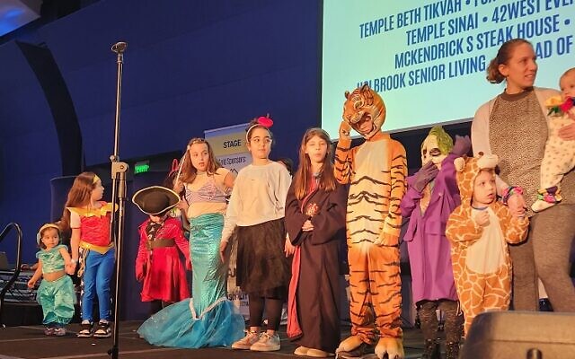 One of the highlights of the afternoon was the Purim Costume Contest.