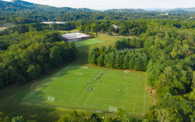 The mountains outside Asheville, N.C., provide the setting for 6 Points Sports Academy.